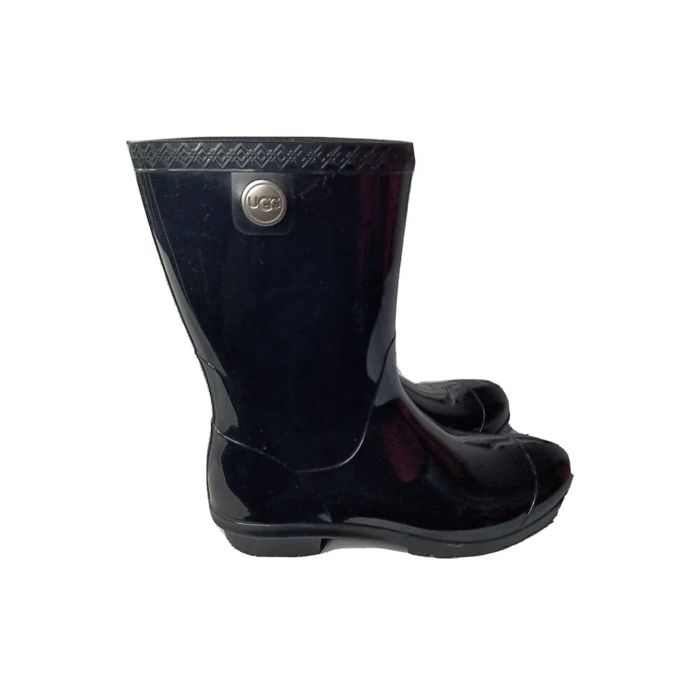 UGG Sienna Rain Boot Waterproof Sheepskin Lining Women's Size 9M Made in USA